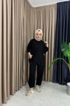 TASARIM ANVELOP İKİLİ TAKIM Siyah