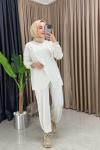 TASARIM ANVELOP İKİLİ TAKIM Ekru
