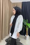TAŞLI SWEAT SHİRT Ekru