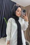 TAŞLI SWEAT SHİRT Ekru