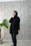 Triko Tunik Siyah