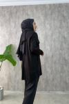 Triko Tunik Siyah