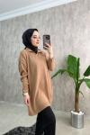 Triko Tunik Camel