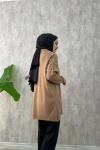 Triko Tunik Camel
